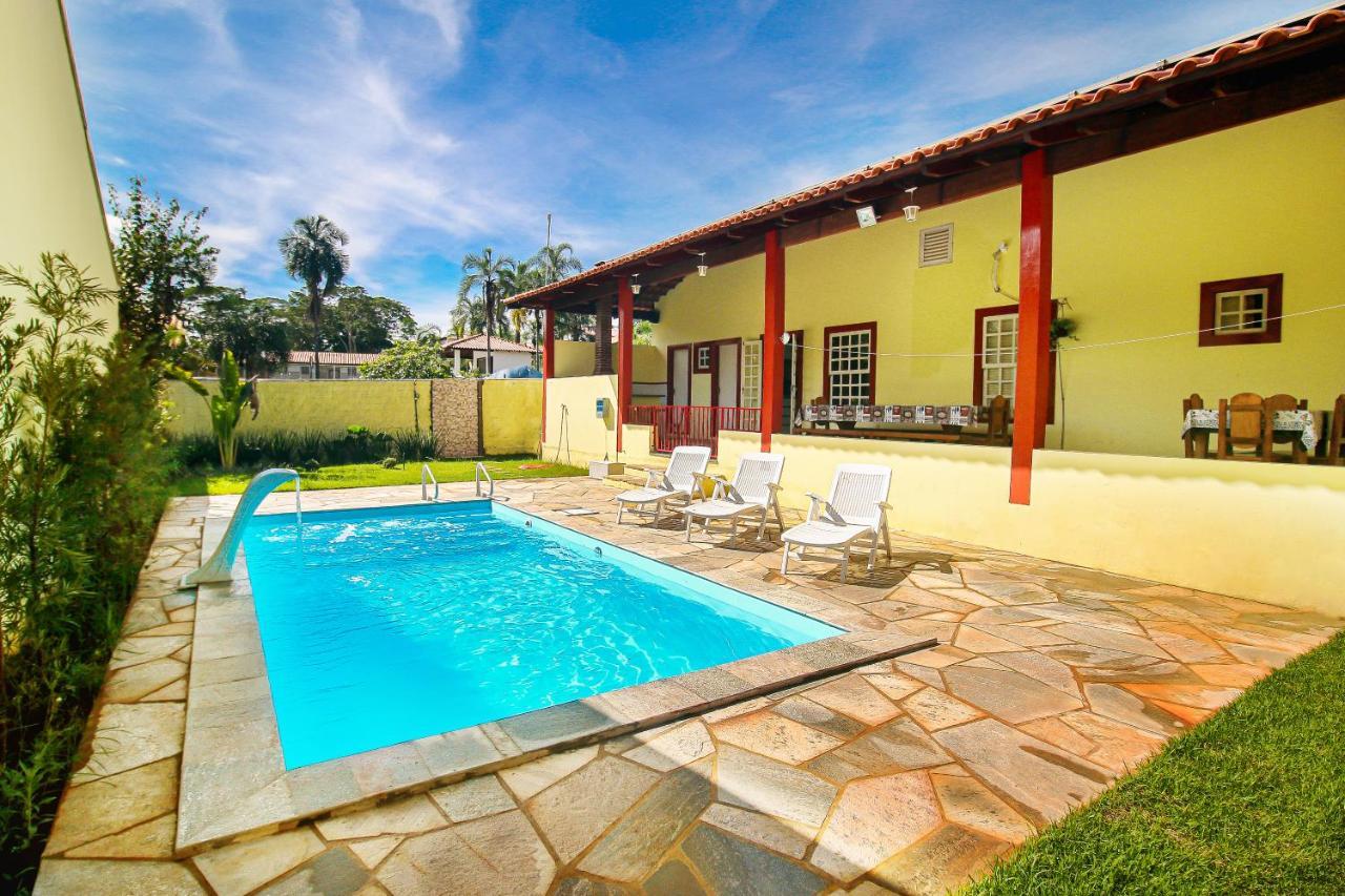 Casa Del Rey - Cond. Fechado Centro Villa Pirenopolis Luaran gambar